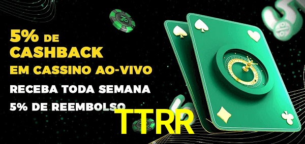 Promoções do cassino ao Vivo TTRR